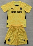 24-25 Marseille Yellow GoalKeeper Adult Suit