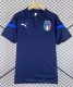 24-25 Italy Royal Blue Polo Short Sleeve