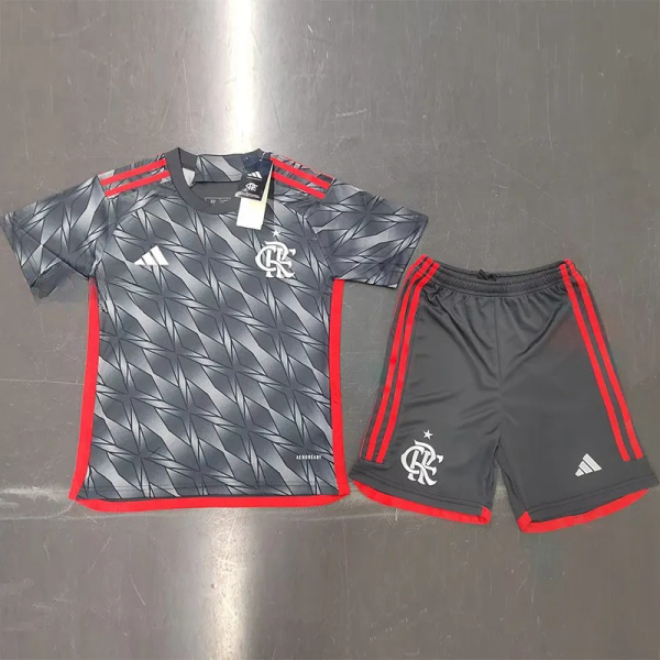 24-25 Flamengo Third Kids Soccer Jersey