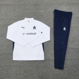24-25 Marseille High Quality Half Pull Tracksuit