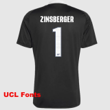24-25 ARS Black Goalkeeper Player Version Soccer Jersey