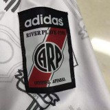 1996 River Plate Home Retro Soccer Jersey
