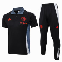 24-25 Man Utd High Quality Polo Tracksuit