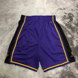 22-23 LAKERS Purple Top Quality NBA Pants (Trapeze Edition) 飞人版