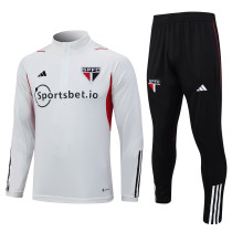23-24 Sao Paulo FC High Quality Half Pull Tracksuit