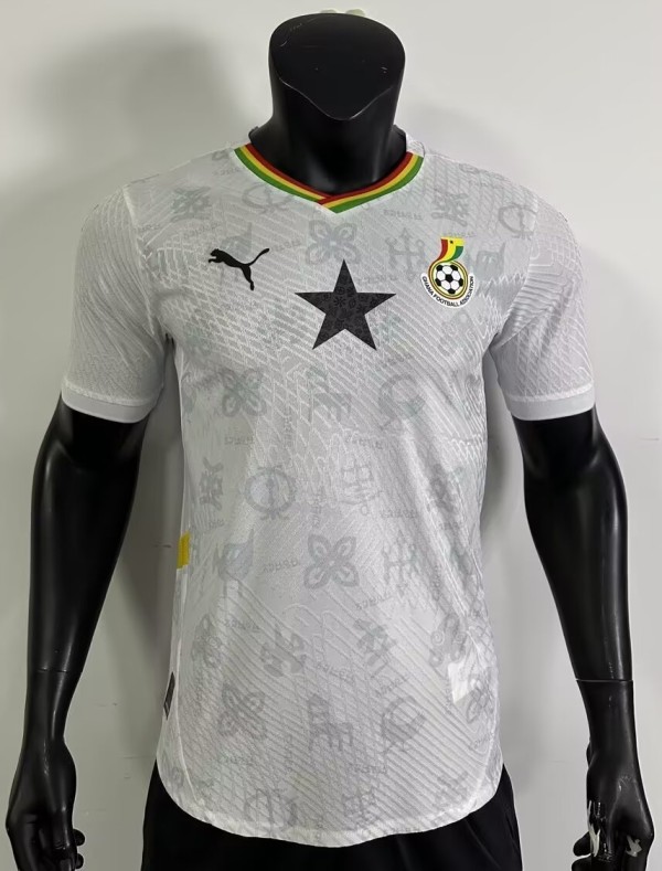 24-25 Ghana Home Player Version Soccer Jersey