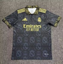 24-25 RMA Black Special Edition Fans Soccer Jersey