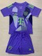 24-25 Bayern Purple GoalKeeper Kids Soccer Jersey