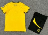 24-25 Wolves Home Kids Soccer Jersey