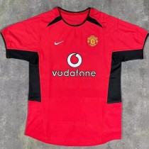2002-2004 Man Utd Home Retro Soccer Jersey