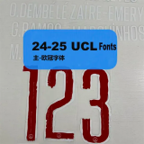 24-25 PSG Blue Red Special Edition Fans Soccer Jersey