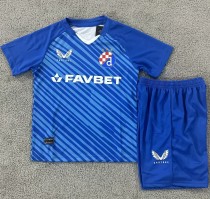 24-25 Dinamo Zagreb Home Kids Soccer Jersey