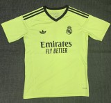 24-25 RMA Goalkeeper Fans Soccer Jersey