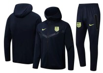 22-23 BAR Dark blue Hoodie Jacket Tracksuit#F399