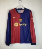 24-25 BAR Home Long sleeves Soccer Jersey