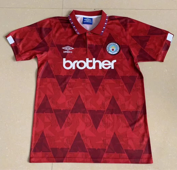 1991 Man Utd Away Retro Soccer Jersey