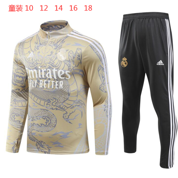23-24 RMA High Quality Kids Half Pull Tracksuit