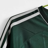 2012-2013 RMA Away Green Long Sleeve Retro Soccer Jersey