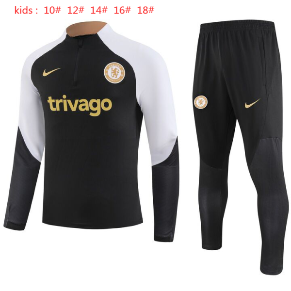 23-24 CHE High Quality Kids Half Pull Tracksuit