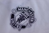 1999-2000 Man Utd Long sleeves Away Retro Soccer Jersey