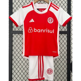 24-25 Internacional Home Kids Soccer Jersey