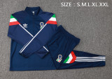 24-25 Italy High Quality Half Pull Tracksuit