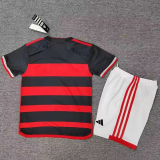 24-25 Flamengo Home Kids Soccer Jersey