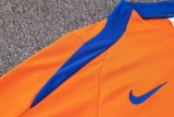 24-25 NetherIands High Quality Half Pull Tracksuit 