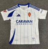 24-25 Zaragoza Home Soccer Jersey