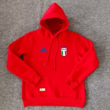 2024 Italy Red Fleece Hoodie