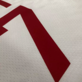 22-23 Nets DURANT #7 White Top Quality Hot Pressing NBA Jersey (Retro Logo)