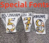 24-25 RMA Away Long sleeves Fans Soccer Jersey