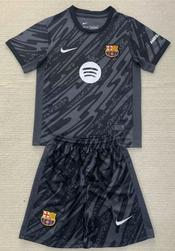 24-25 BAR Black Goalkeeper Adult Suit