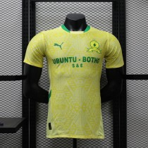 24-25 Mamelodi Sundowns Home Player Version Soccer Jersey