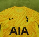 24-25 TOT Yellow GoalKeeper Fans Version Soccer Jersey