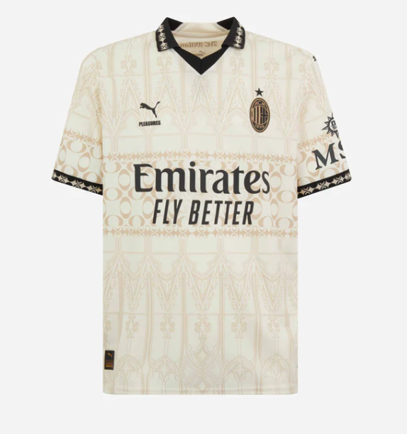 23-24 ACM X PLEASURES Special Edition Fans Version Soccer Jersey