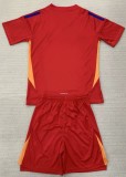 24-25 JUV Red Goalkeeper Kids Soccer Jersey