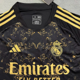 24-25 RMA Black Special Edition Fans Soccer Jersey *黑金前金