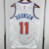 2018-19 KNICKS BRUNSON #11 White Top Quality Hot Pressing NBA Jersey
