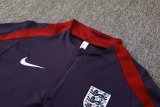 24-25 England High Quality Half Pull Tracksuit 