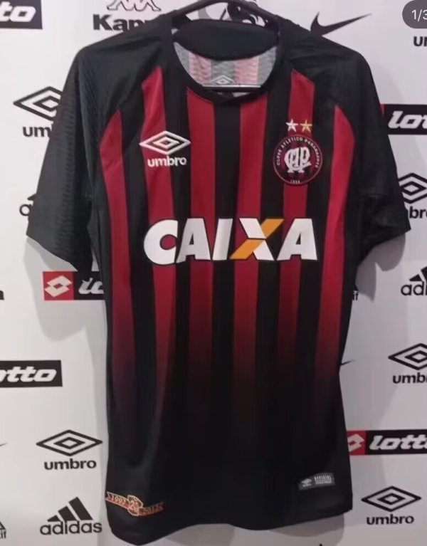 24-25 Athletico Paranaense Home Fans Soccer Jersey