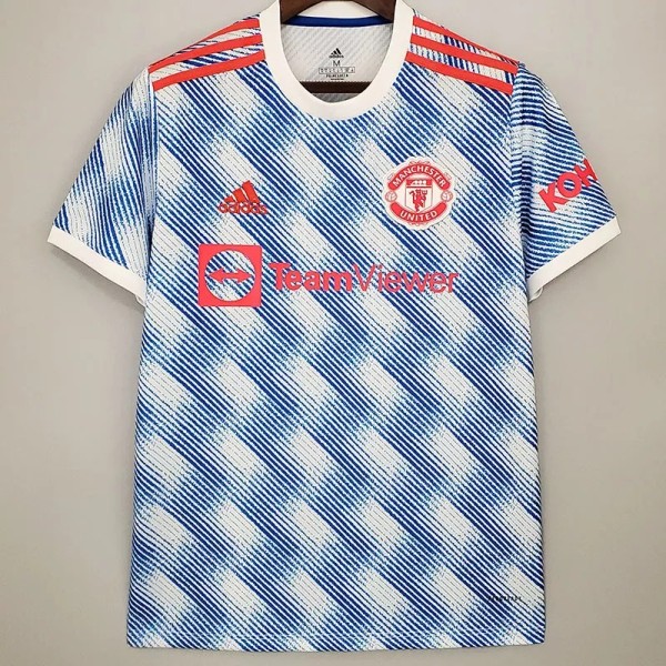 21-22 Man Utd 1:1 Away Fans Soccer Jersey