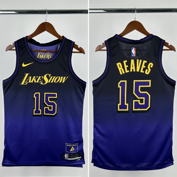 24-25 Lakers Top Quality Hot Pressing NBA Jersey