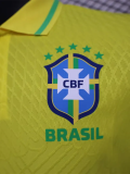 24-25 Brazil Yellow Special Edition Player Version Soccer Jersey