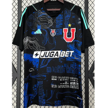 24-25 Universidad De Chile Black GoalKeeper Soccer Jersey