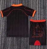 1999-2000 Roma Away Retro Kids Soccer Jersey