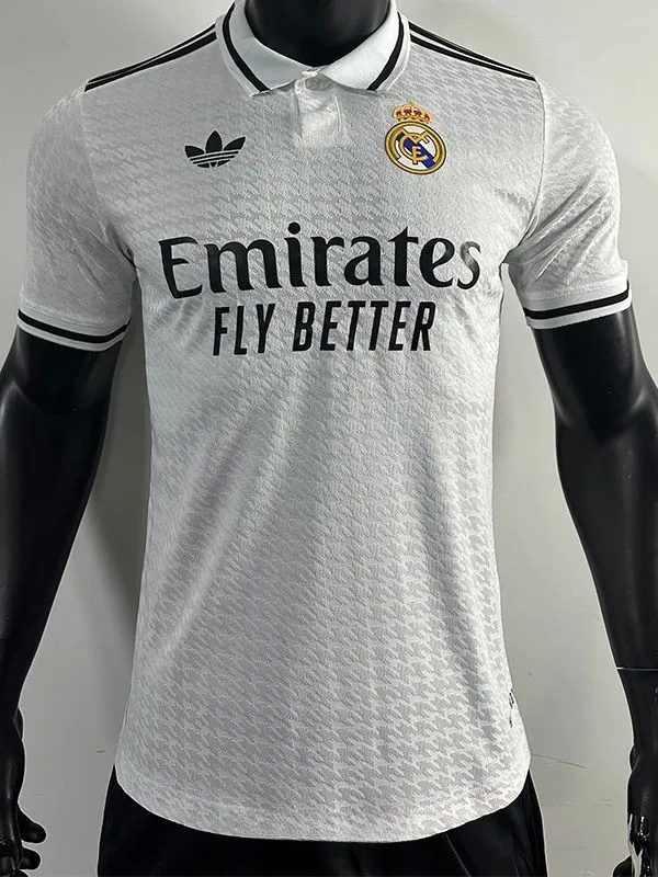 24-25 RMA White Special Edition Player Version Soccer Jersey