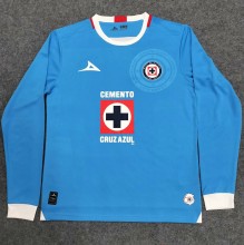 24-25 Cruz Azul Home Long sleeves Fans Soccer Jersey
