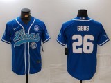 2024 MLB Detroit Lions New Pattern Jersey