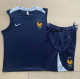 24-25 France High quality Tank Top And Shorts Suit